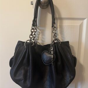 Vintage Juicy Couture Leather Crescent Bag